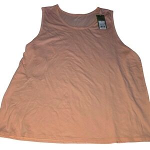 Goodfellow & Co Peach Orange XL Sleeveless Tank Top